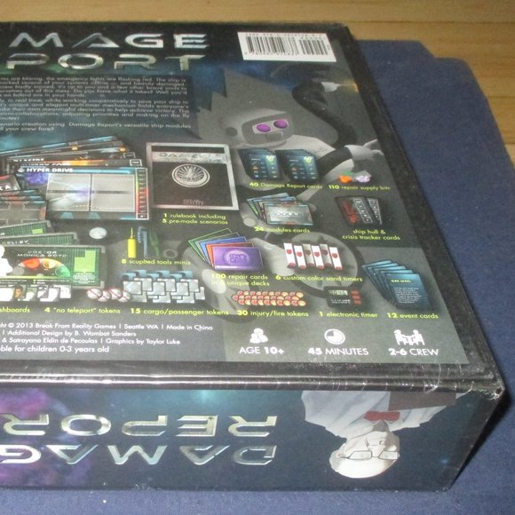 Damage Report Board Game (Break from Reality,2013) (unopened) - Picture 4 of 4